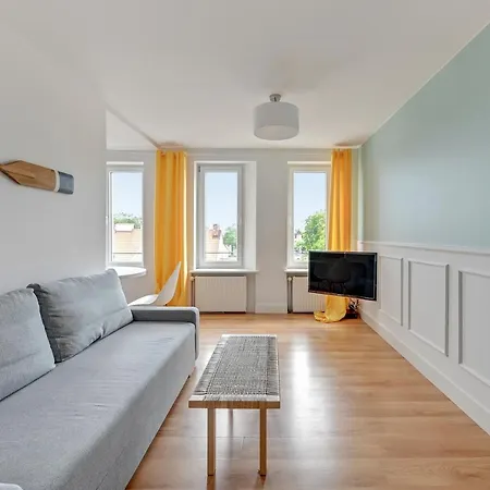 公寓 Grand - Surfer W Centrum Sopotu 索波特